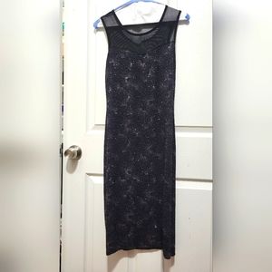 Olivia Mathews Black Sparkle BodyConDress